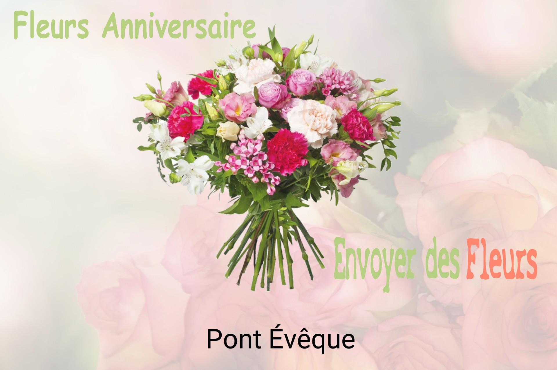 Bouquet de fleurs d’anniversaire livré à Pont-Évêque