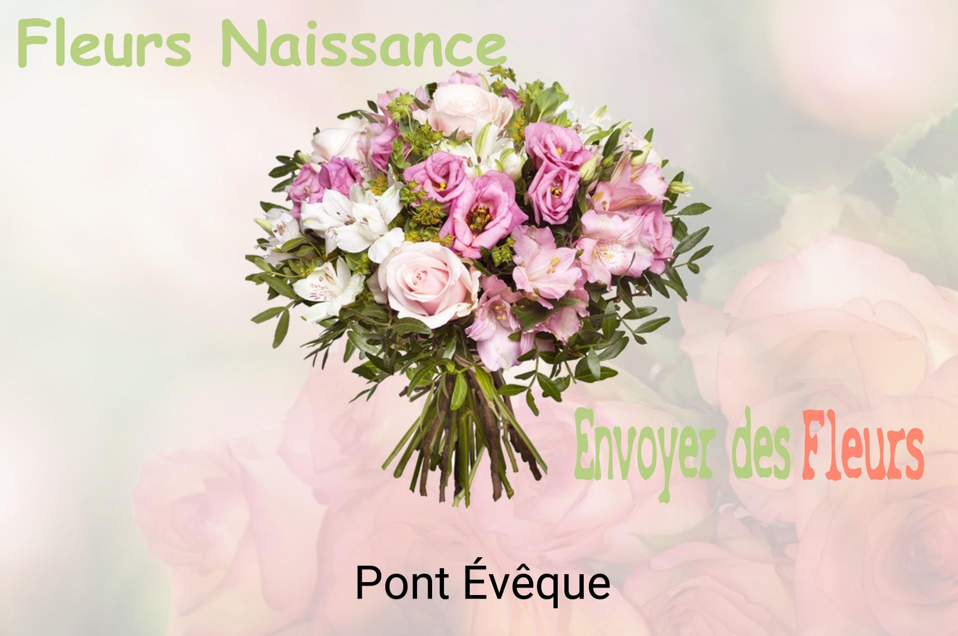 Bouquet de fleurs de naissance livré à Pont-Évêque