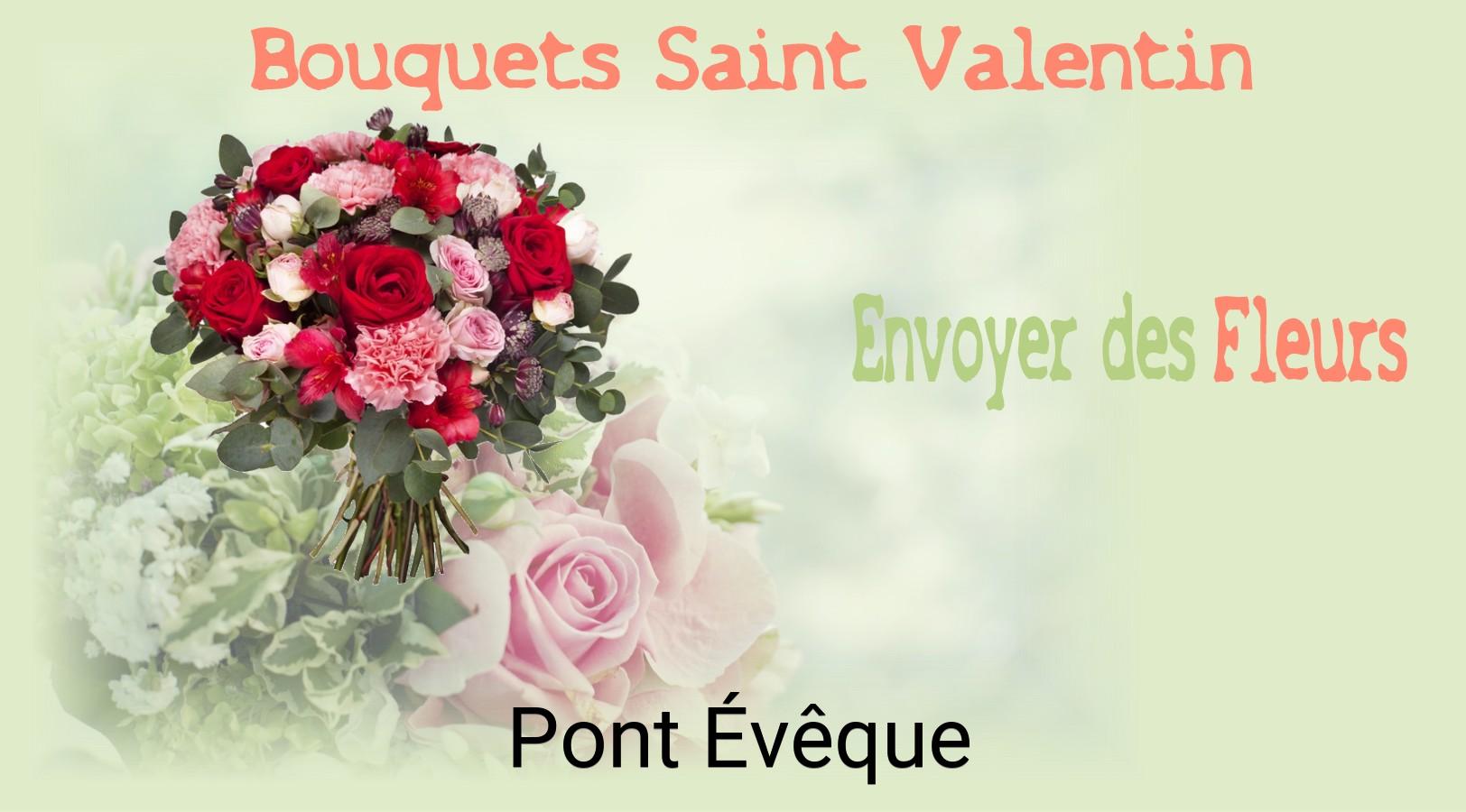 Roses de Saint-Valentin livrées à Pont-Évêque
